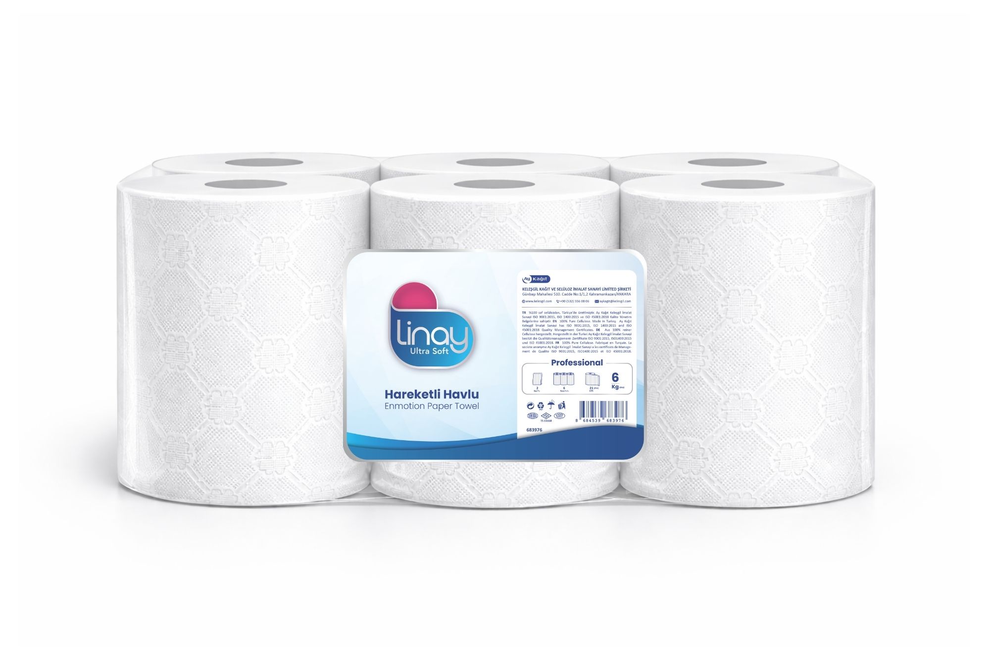 Linay Professional Hareketli Havlu 6 kg